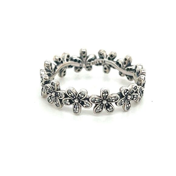 Pandora Daisy Flower Ring - Picture 1 of 8